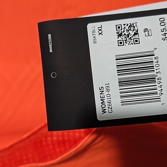 Nike‎ Reversible Orange Mesh Tank Jersey Top NWT XXL - Picture 9 of 11